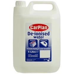 Carplan De-ionised Water, Batteries & Steam Irons, Energy Class A+++, 5 Litres